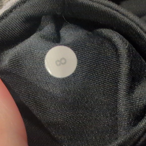 Lululemon Groove Crop Black / Quilt 16 Reversible - Picture 11 of 11